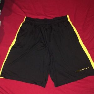 Nike Livestrong Shorts.